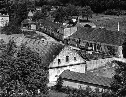 arial view of la forge